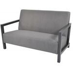 Verona aluminium Loungebank grijs - 3 persoons