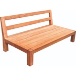 Loungebank tuin hardhout Amazon Teak