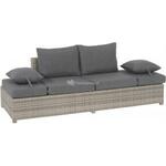 Mai Tai 2-persoons loungebank aluminium antraciet