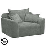 Leen Bakker - Loveseat Elsa - Eden - Stof - Grijs - 99x128x84 Cm