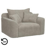 Leen Bakker - Loveseat Elsa - Anthology - Stof - Beige - 99x128x84 Cm
