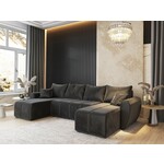Slaapbank Linz- velvet groen - Leen Bakker