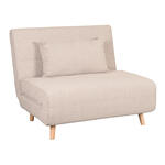 Kave Home 2-zits Slaapbank Nuala 140 x 200cm - Beige