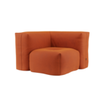 Soft Sofa Indoor - Corner - Oransje - SACKit