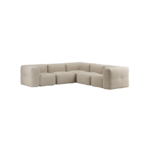 Soft Sofa Indoor - 5 Seater Corner Sofa - Beige - SACKit