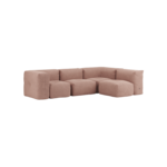 Soft Sofa Indoor - 4 Seater Corner Sofa - Oransje - SACKit