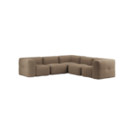 Soft Sofa Indoor - 5 Seater Corner Sofa - Brun - SACKit