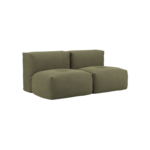 Soft Sofa Indoor - 2 Seater - Olive - SACKit
