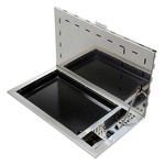 CN Force 10/ENO RVS inbouw gasbarbecue