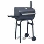 Masterbuilt Draagbare houtskoolbarbecue en -rookoven met kar