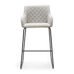 Richmond Barstoel Cheyenne Graffic stof - Beige