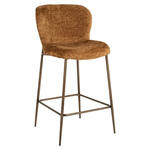 Richmond Barstoel Odarby Fusion stof - Cognac (zithoogte 68cm)