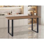 Bartafel ALEANDRO 180 cm donkerbruin