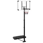 Basketbalstandaard 235-305 cm polycarbonaat transparant