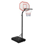 VidaXL Basketbalstandaard 216-250 cm polyethyleen zwart