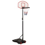 vidaXL Basketbalstandaard 256-361 cm polycarbonaat transparant