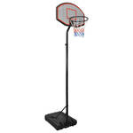 Basketbalstandaard 216-250 cm polyetheen wit