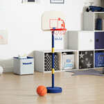 vidaXL Basketbalstandaard 216-250 cm polyetheen wit