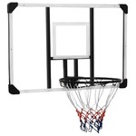 Basketbalstandaard 235-305 cm polycarbonaat transparant