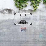 Basketbalring met standaard voor kinderen Basketbalstandaard Basketbalsysteem met handvat voor gebruik binnen en buiten