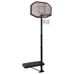 vidaXL Basketbalstandaard 237-307 cm polyetheen wit