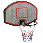 vidaXL Basketbalstandaard 256-361 cm polycarbonaat transparant