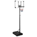 vidaXL Basketbalstandaard 282-352 cm polyethyleen wit
