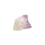 Kristallen Schedel Bergkristal Raaf - 12 cm