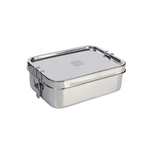 Retro cassetteband bewaarblik plat 23 cm - Voorraadblikken