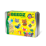 1x Zilveren hoog/vierkant bewaarblik/opbergblik 25 cm - Voorraadblikken