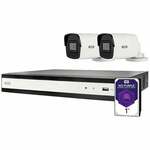 ABUS Akku Cam PPIC90000B IP-Bewakingscameraset WiFi 2-kanaals Met 1 camera 1920 x 1080 Pixel