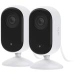 ABUS WLAN Akku Cam mit Basisstation 2er-Set PPIC90200 IP-Bewakingscameraset WiFi Met 2 cameras 1920 x 1080 Pixel