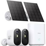 Inkovideo INKO-22M IP-Bewakingscameraset WiFi 4-kanaals Met 2 cameras 1920 x 1080 Pixel