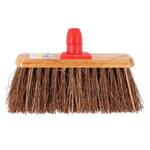 Talen Tools - Bezem - 28 cm - Kunststof haren - Steel 140 cm