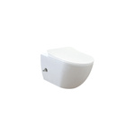 Ben Segno Wandbidet Compact Verdekte Ophanging 50x36 cm Mat Wit Xtra Glaze