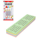100x Bingokaarten nummers 1-90 inclusief 3x bingostiften - Actiespellen