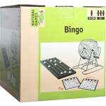 Bingo spel met metalen korf