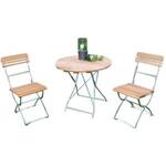Vidaxl 3-delige Bistroset Massief Acaciahout
