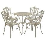 Bistroset Antiek ? 70 cm - wit