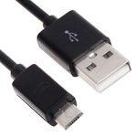 Micro USB Poort USB Data Kabel voor Nokia Sony Ericsson Samsung Galaxy S6 / S5 / S IV LG BlackBerry HTC Amazon Lengte: 1 meter (paars)