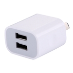 5V 2A hoge compatibiliteit 2 USB poorten lader voor iPhone Galaxy Huawei Xiaomi LG HTC en andere Smartphones oplaadbare apparaten AU Plug(Whit