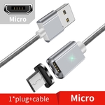2 PC's ESSAGER Smartphone snel opladen en Data transmissie magnetische kabel kleur: zwart iOS Cable(1m)