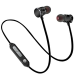 X3 magnetische absorptie Sweatproof Sport In-Ear bluetoothhoofdtelefoon met HD Mic ondersteuning voor Hands-free gesprekken afstand: 10 m voor de i