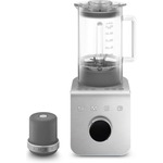 MOULINEX LM15FD10 Blendermixer, 300 W, 2 Tritan-flessen voor onderweg, 4 verwijderbare messen, Compact, Smoothies