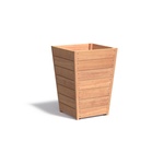 Valencia 70x70x70 cm houten bloembak