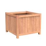 Valencia 100x100x95 cm houten bloembak