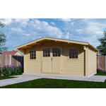 Blokhut 3020 300x200 cm - exterieur gecoat