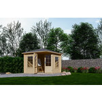 Blokhut 3055G 300x300 cm - gecoat