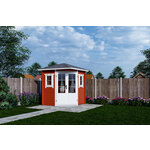 Blokhut 3056 300x300 cm - gecoat