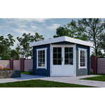 Blokhut 330M 300x300 cm - exterieur gecoat